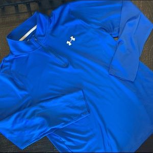 Under Armour 1/4 Zip - Blue - Light Weight - CHEAP